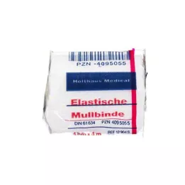 MULLBINDEN elastiek 4 cmx4 m, 1 st