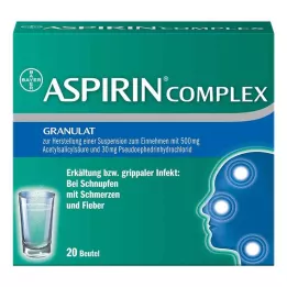 ASPIRIN COMPLEX Btl.m.Gran.z.Herst.e.Susp.z.Einn., 20 stuks