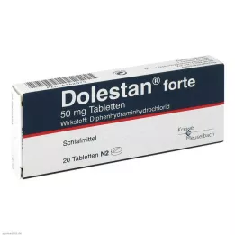 DOLESTAN forte tabletten, 20 stuks