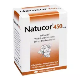 NATUCOR 450 mg filmomhulde tabletten, 50 stuks