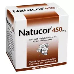 NATUCOR 450 mg filmomhulde tabletten, 100 stuks