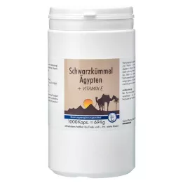 SCHWARZKÜMMEL ÄGYPTEN+E capsules, 1000 stuks