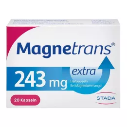 MAGNETRANS extra 243 mg harde capsules, 20 stuks