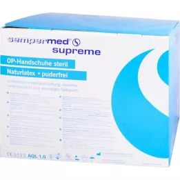 SEMPERMED Supreme OP-Handschoenen steriel poedervrij maat 8.5, 50X2 st