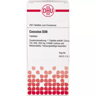 Cocculus D30, 200 st