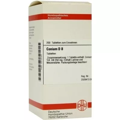 CONIUM D 8 tabletten, 200 st CONIUM D 8 tabletten, 200 st