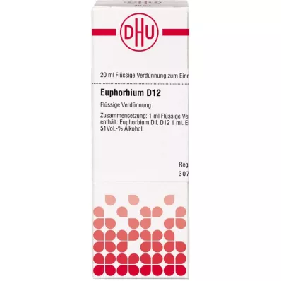 EUPHORBIUM D 12 Verdunning, 20 ml