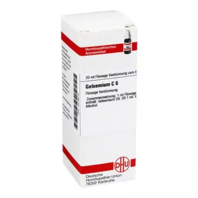 GELSEMIUM C 6 Verdunning, 20 ml