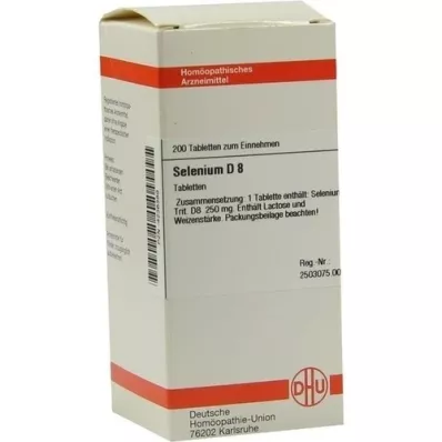 SELENIUM D 8 tabletten, 200 st