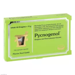 PYCNOGENOL KIEFERNRINDENEXTRAKT Pharma Nord Drag., 60 stuks