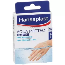 Hansaplast Aqua Bescherm Hand Set, 16 st