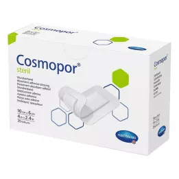 COSMOPOR steriel wondverband 6x10 cm, 25 stuks