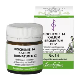 BIOCHEMIE 14 Kalium bromatum D 12 tabletten, 80 stuks
