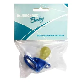 Fopspeen Kers Plat vanaf 6 M.blauw (1 stuk)