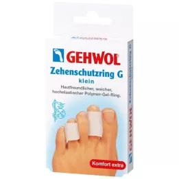 GEHWOL Polymeer Gel Teenbeschermingsring G klein, 2 stuks