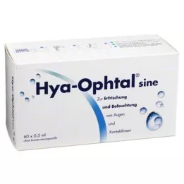 HYA-OPHTAL sinus oogdruppels, 60X0,5 ml