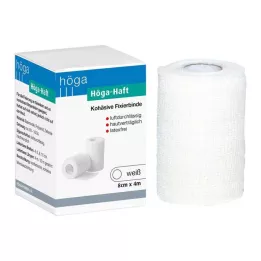 HÖGA-HAFT Fixatieverband 8 cmx4 m, 1 st