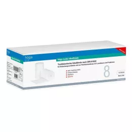HÖGA-LASTIC Ideaal verband 8 cmx5 m zonder cellofaan, 10 stuks