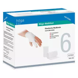 HÖGA-MUBILAST Vaste bandage 6 cmx4 M M.Cellofaan, 1 st