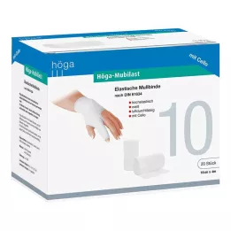 HÖGA-MUBILAST Vaste bandage 10 cmx4 M M.Cellofaan, 1 st