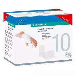 HÖGA-MUBILAST Fixatieverband 10 cmx4 m zonder cellofaan, 20 st