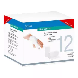 HÖGA-MUBILAST Fixatieverband 12 cmx4 m zonder cellofaan, 20 st