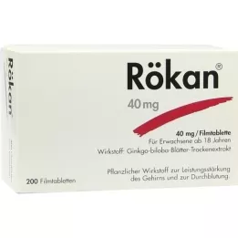 RÖKAN 40 mg filmomhulde tabletten, 200 stuks