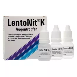LENTO NIT K oogdruppels, 3X10 ml