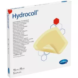 HYDROCOLL Wond Association 15x15 cm, 5 st