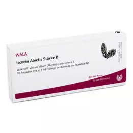 ISCUCIN abietis Sterkte B Ampullen, 10X1 ml