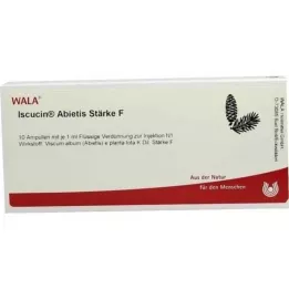 ISCUCIN abietis Strength F Ampullen, 10X1 ml