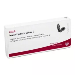 ISCUCIN abietis Strength G Ampullen, 10X1 ml