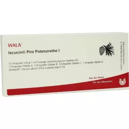 ISCUCIN pini potentie serie I ampullen, 10X1 ml
