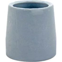 KRÜCKENKAPSEL 28 mm grijze stalen inlaat voor looprek, 1 stuk