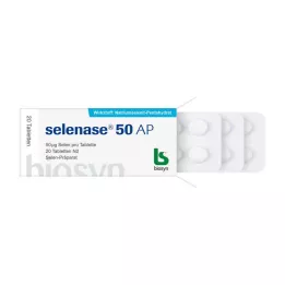 SELENASE 50 AP tabletten, 20 stuks