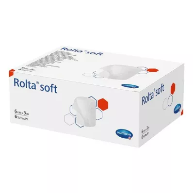 ROLTA zacht synthetisch katoenen verband 10 cm x 3 m, 6 stuks ROLTA zacht synthetisch katoenen verband 10 cm x 3 m, 6 stuks
