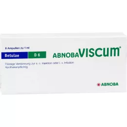 ABNOBAVISCUM Betulae D 6 ampullen, 8 stuks