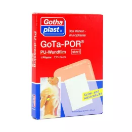 GOTA-POR Wondpleister 5x7,2 cm steriel, 1 st
