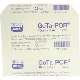Gota-Por wondpleister steriel 60x100 mm, 1 st