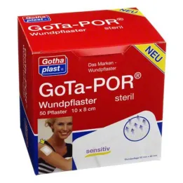 Gota-Por steriele wondpleister 80x100 mm, 50 stuks