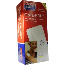 Gota-Por wondpleister steriel 100x250 mm, 50 stuks