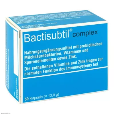 BACTISUBTIL Complexe capsules, 50 stuks