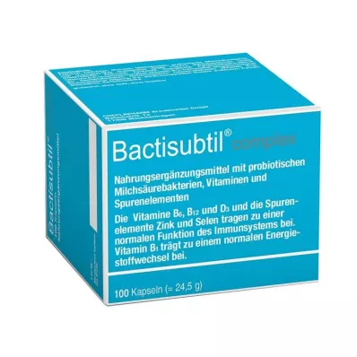 BACTISUBTIL Complexe capsules, 100 stuks BACTISUBTIL Complexe capsules, 100 stuks