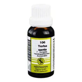 YERBA SANTA F complexe nr. 106 verdunning, 20 ml