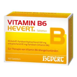 VITAMIN B6 HEVERT tabletten, 100 stuks