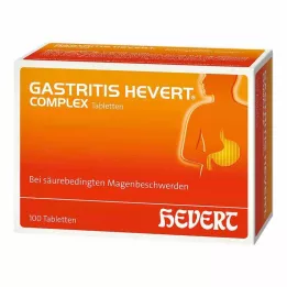 GASTRITIS HEVERT Complexe tabletten, 100 stuks