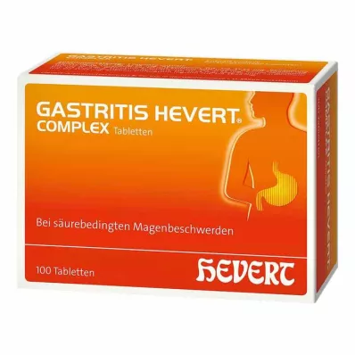 GASTRITIS HEVERT Complexe tabletten, 100 stuks GASTRITIS HEVERT Complexe tabletten, 100 stuks