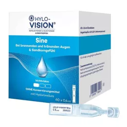 HYLO-VISION sinus enkele neuspipetten, 60x0,4 ml