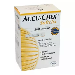 ACCU-CHEK Softclix-lancetten, 200 stuks