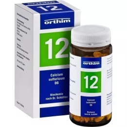 BIOCHEMIE Orthim 12 Calcium sulfuricum D 6 tabletten, 400 st